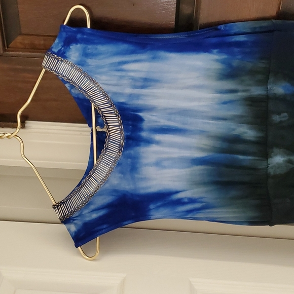 CruiseWear and Company blue tie dye dress - Picture 2 of 10